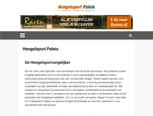 Tablet Screenshot of hengelsportpaleis.nl
